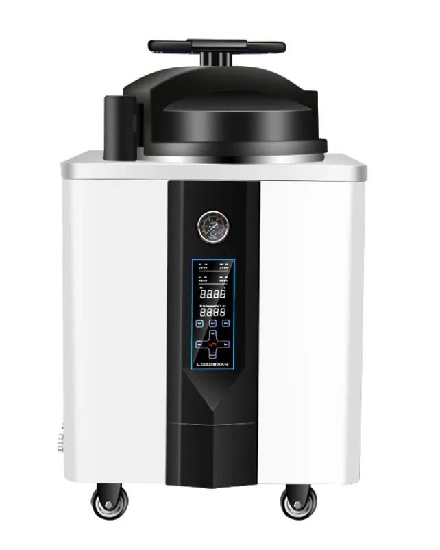 Automatic Vertical Autoclave Lorderan LD-60FV, 60 Liters, 50-135°C, 386x643mm Chamber, 220V/3.5kW