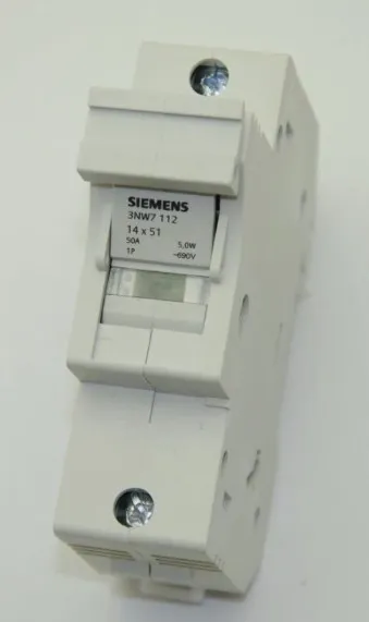 [3NW7] FUSE BANK FOR 3 PHASE POWER, 3NW7, SEIMENS 3 FUSE BANK