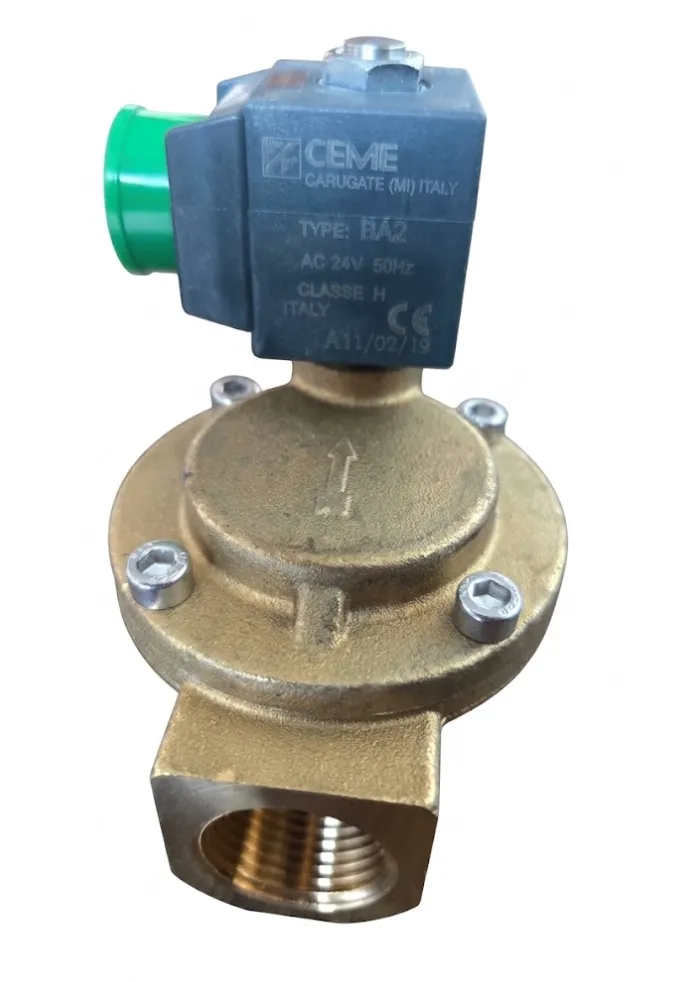 [8625EN200SBA2] Solenoid Valve CEME 8625EN200SBA2 3/4" NPT 2/2 WAY Normally Closed (N.C) (24VAC 50HZ) 2NTB4AL5PES9M