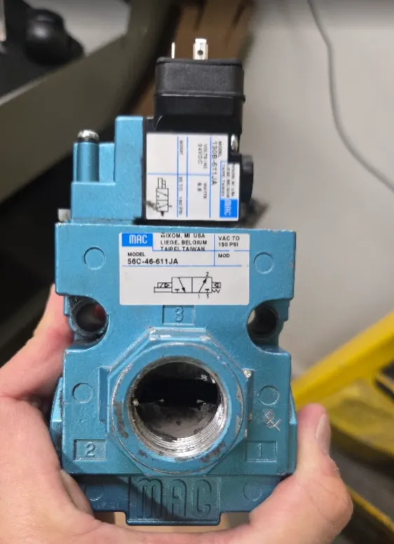[56c-46-611ja] solenoid valve mac 56c-46-611ja 24vdc 8.5w